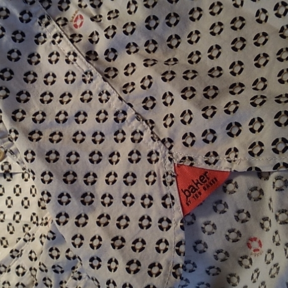 Ted Baker boys 6 button down shirt - Picture 3 of 4